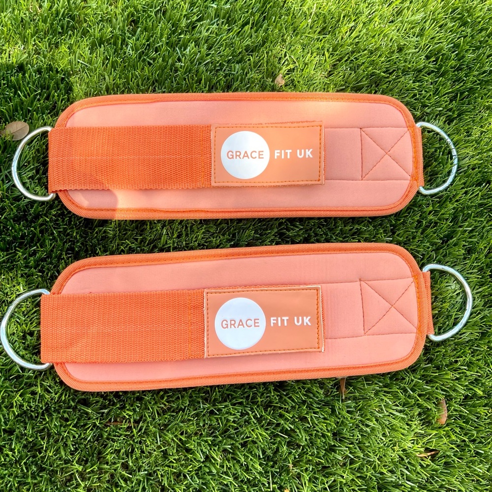 Gym Ankle Straps (Peach)